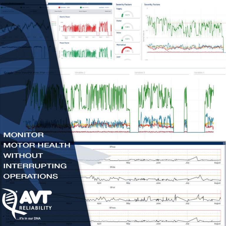 Monitor motor health without interrupting operations