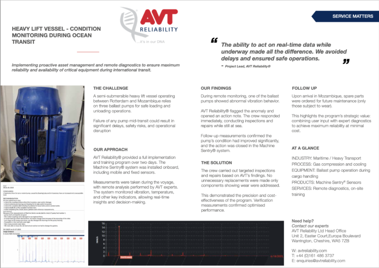 Case study: Maritime Ballast Pumps