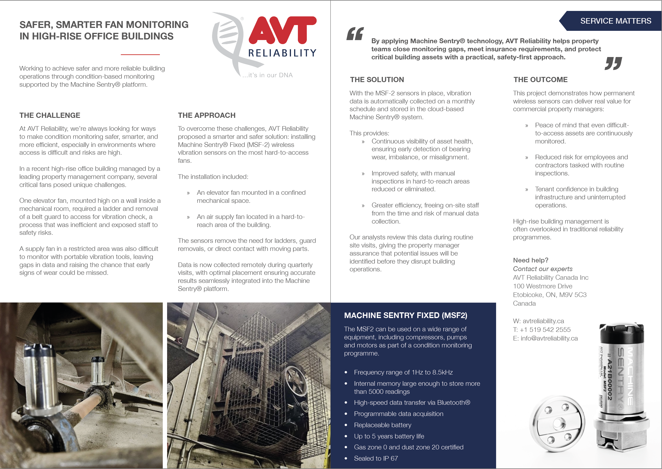 Critical Fans – high rise office buildings