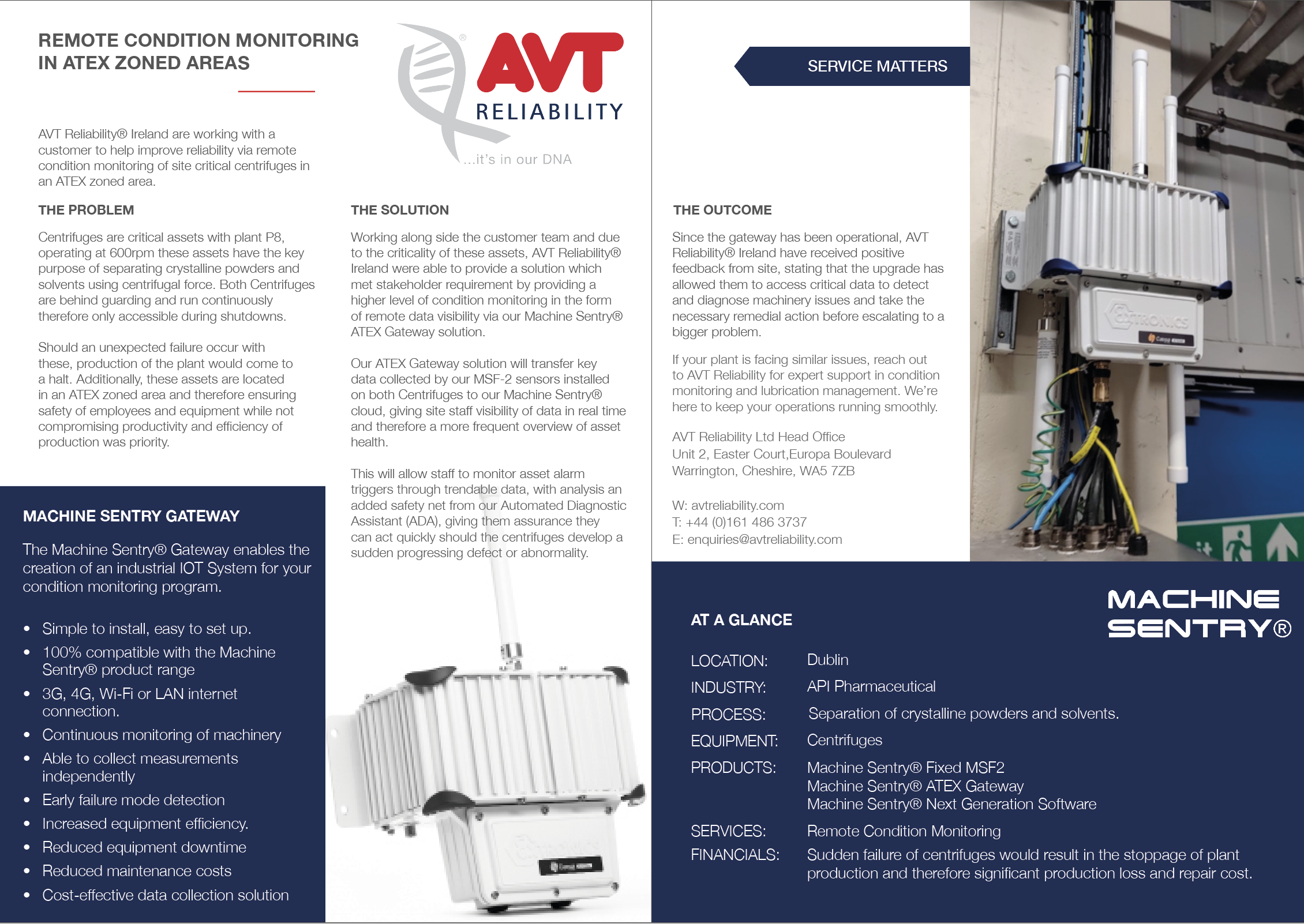 Remote Monitoring ATEX