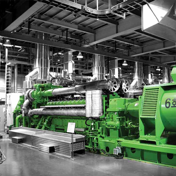 Gas engine oils for stationary engine applications