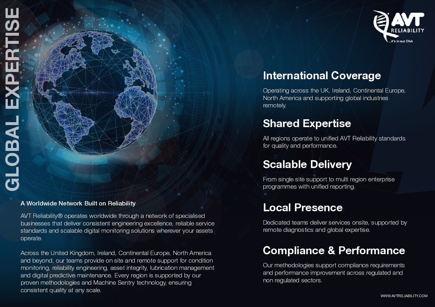 Global Reliability Expertise, Delivered Locally
